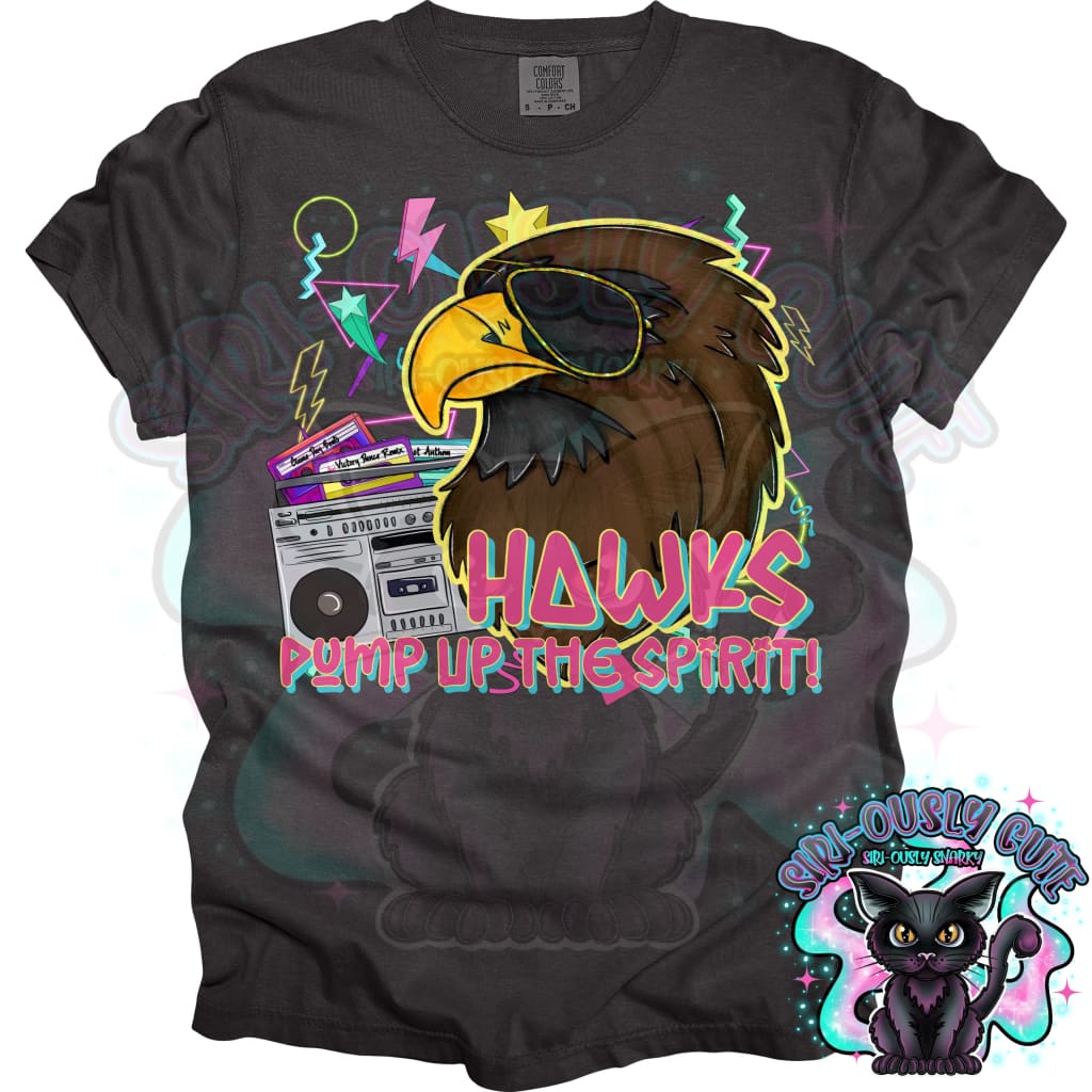 90s Pump up The Volume Hawks Mascot