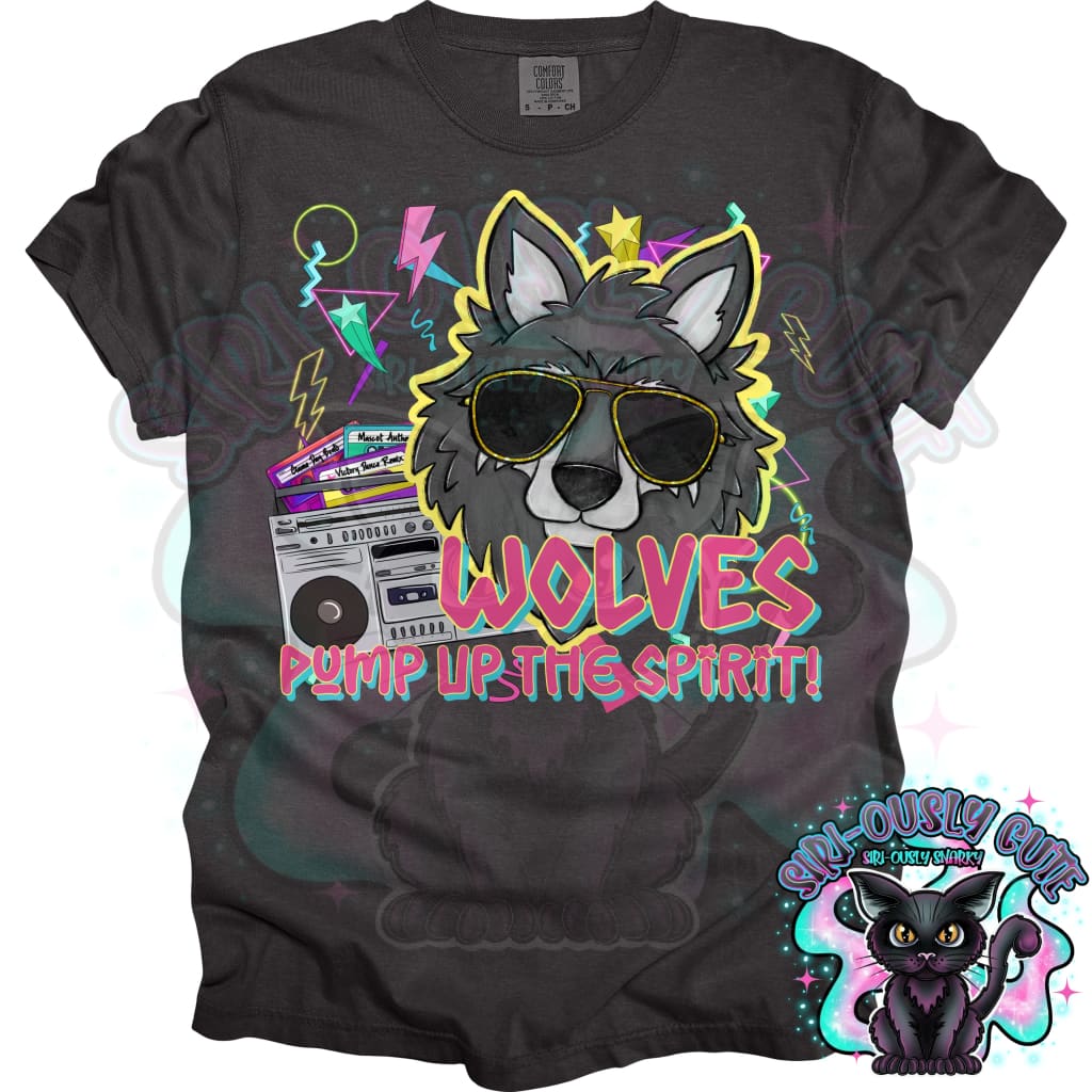 90s Pump up The Volume Wolves Mascot