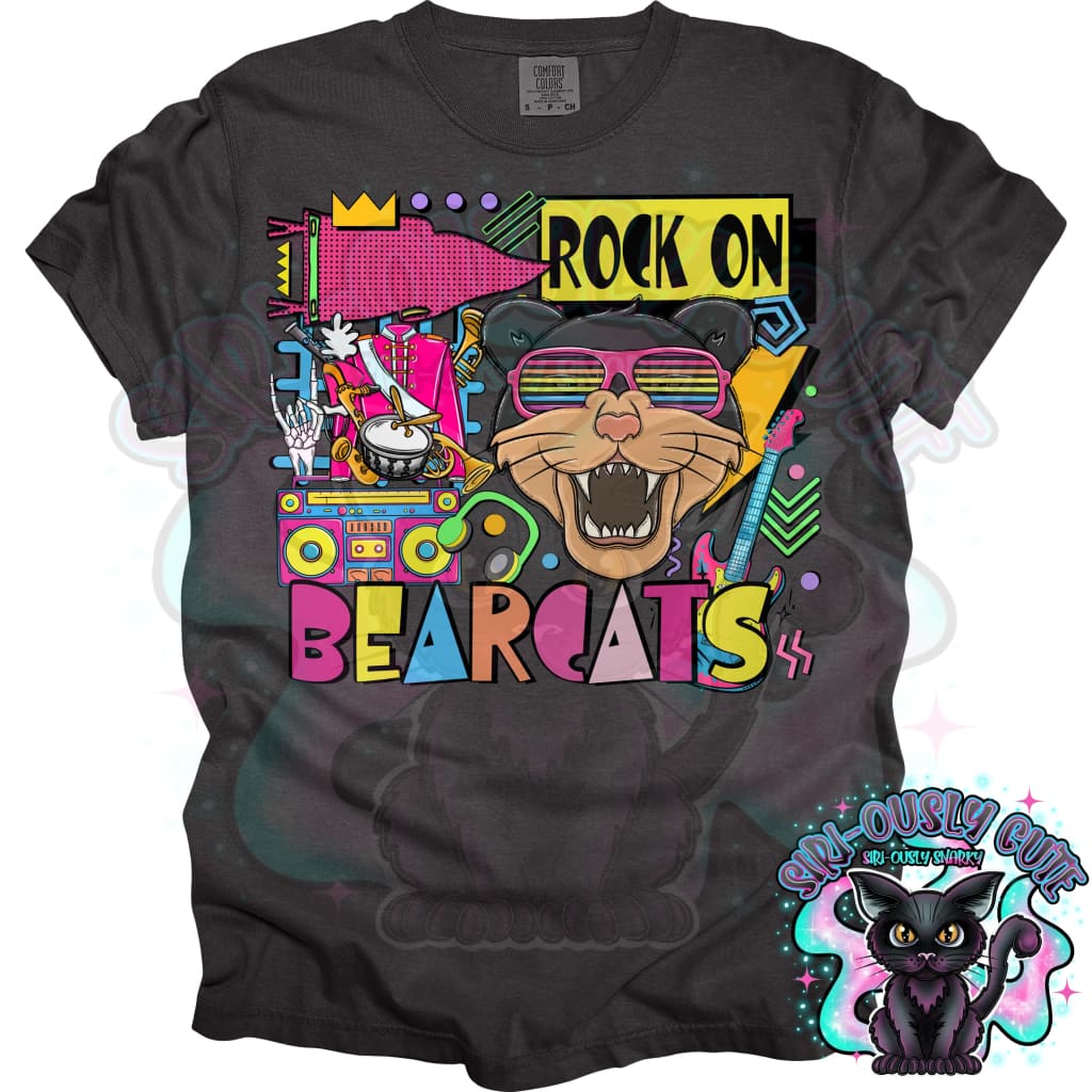 90S Rock On Bearcats Marching Band Mascot