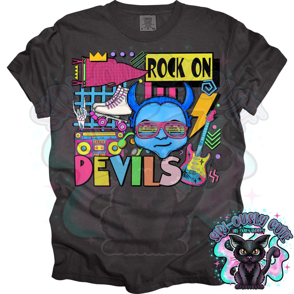 90S Rock On Blue Devils Roller Skate Mascot