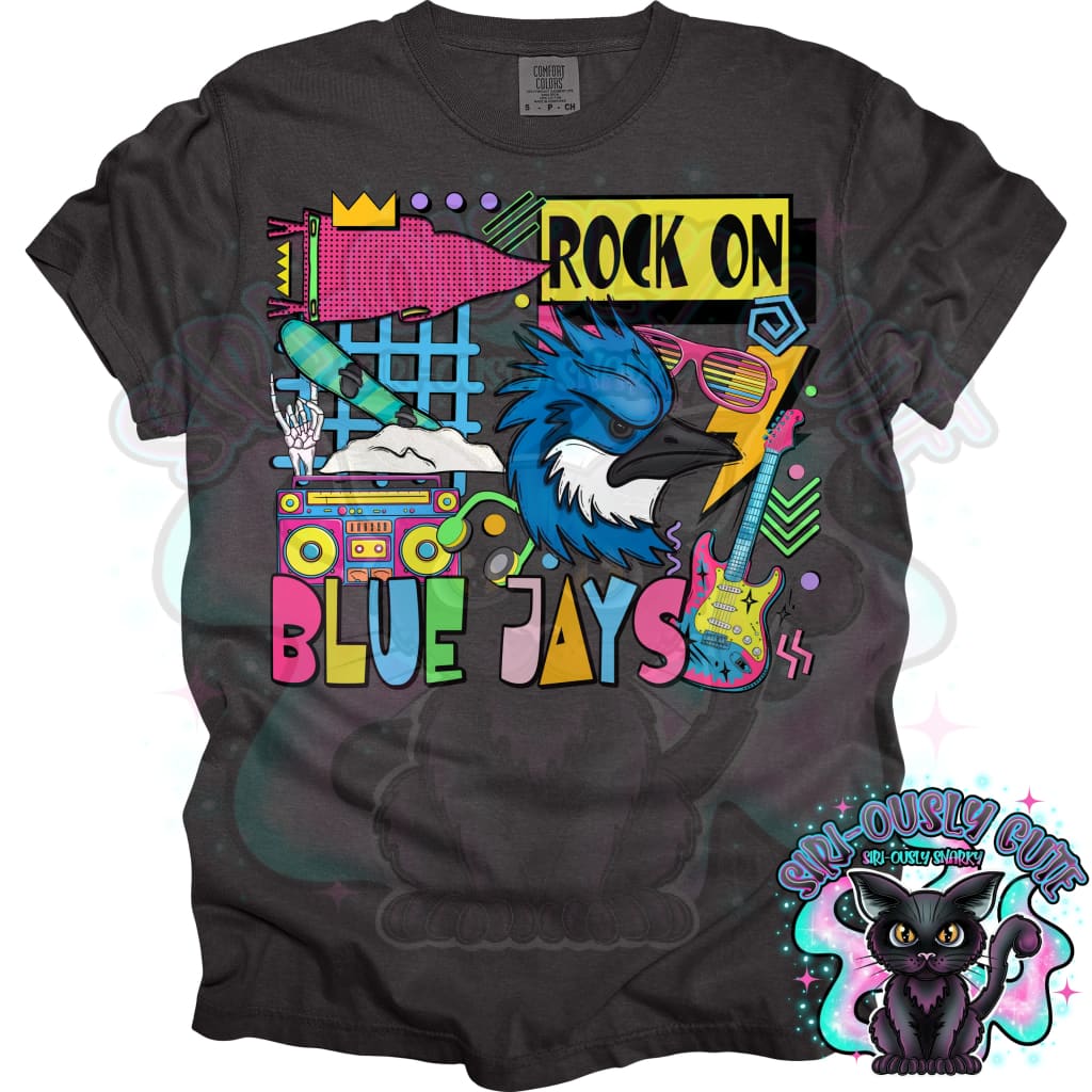 90S Rock On Blue Jays Snowboarding Mascot