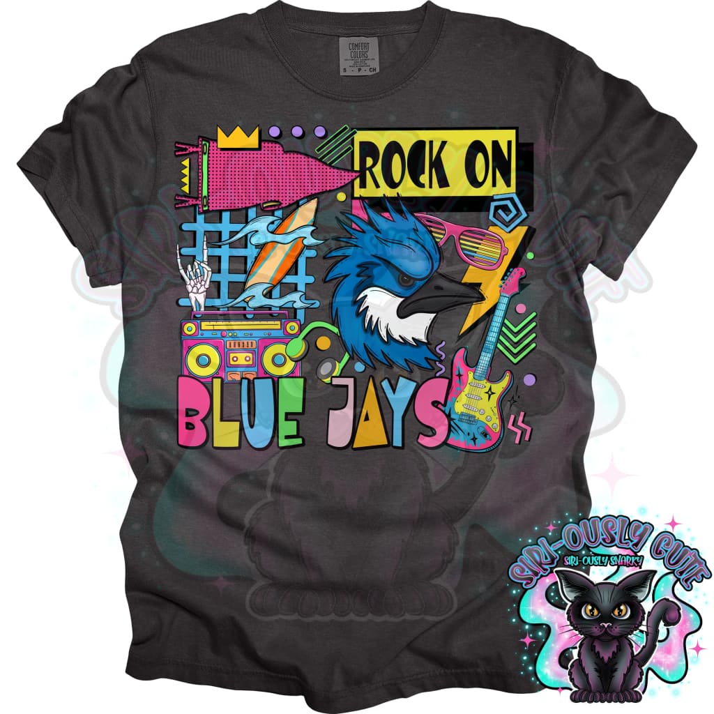 90S Rock On Blue Jays Surfing Mascot