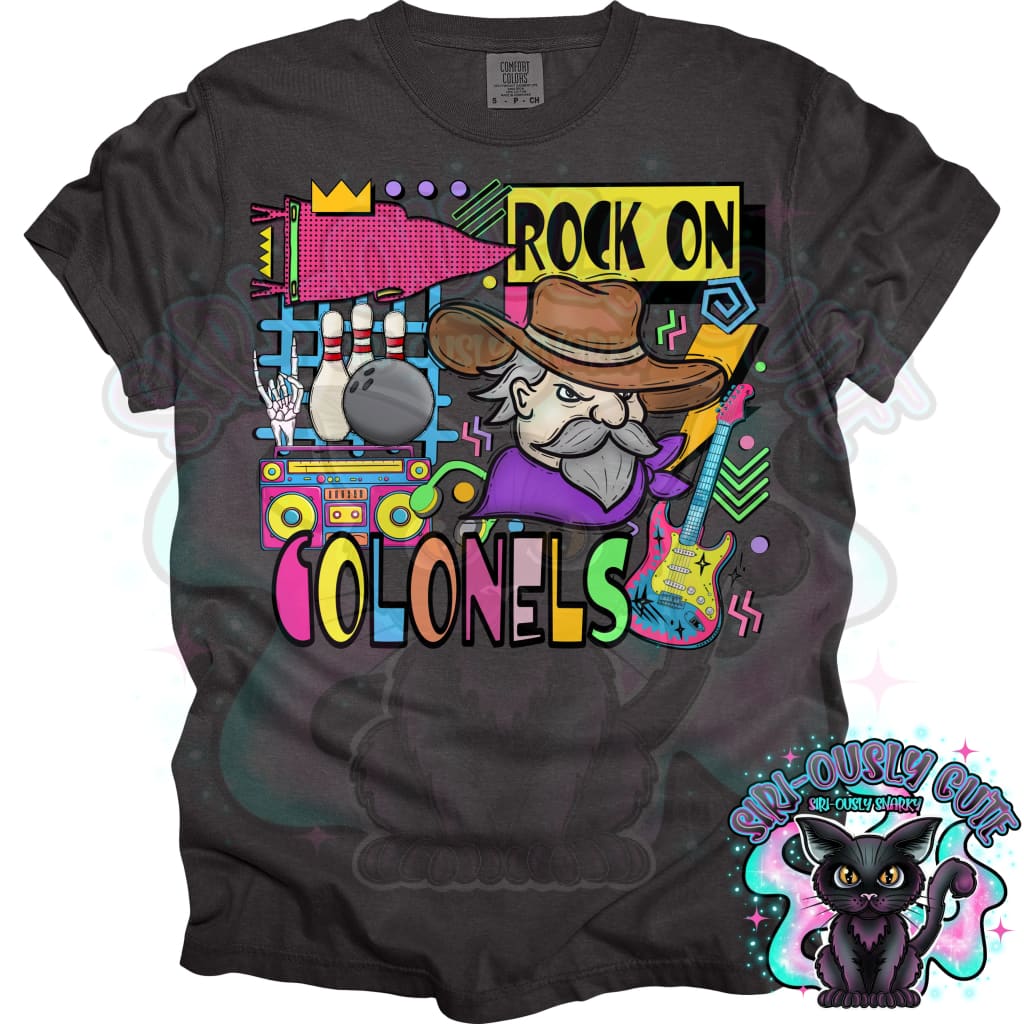 90S Rock On Colonels Bowling Mascot