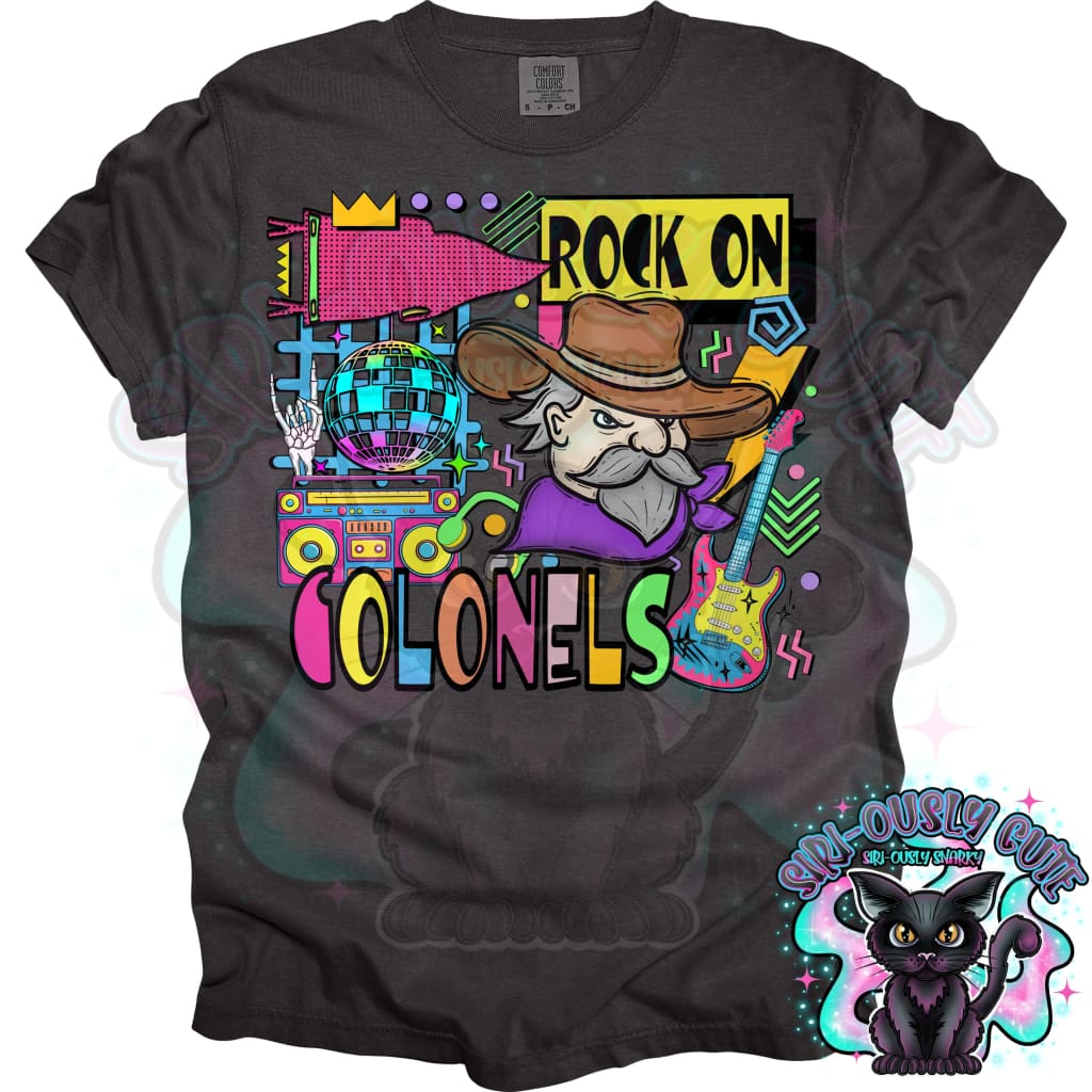 90S Rock On Colonels Dance Mascot