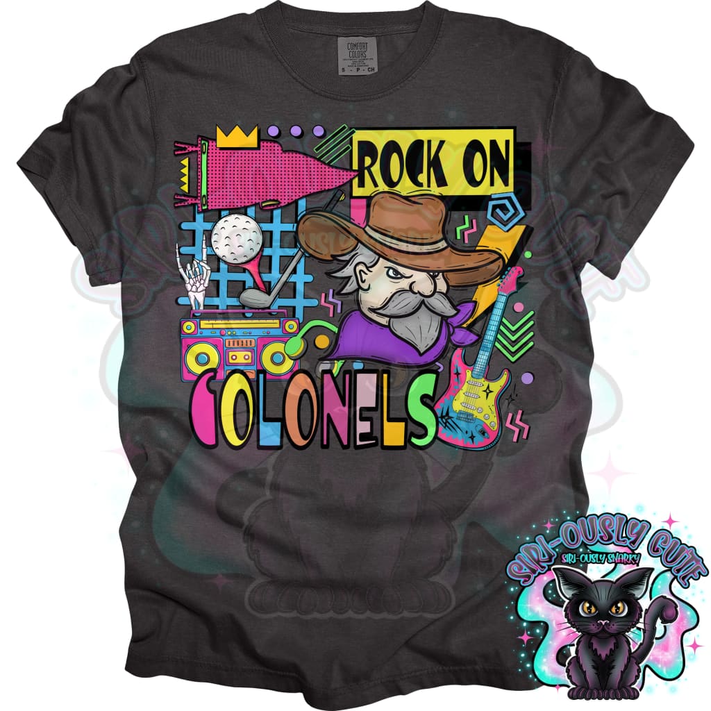 90S Rock On Colonels Golf Mascot
