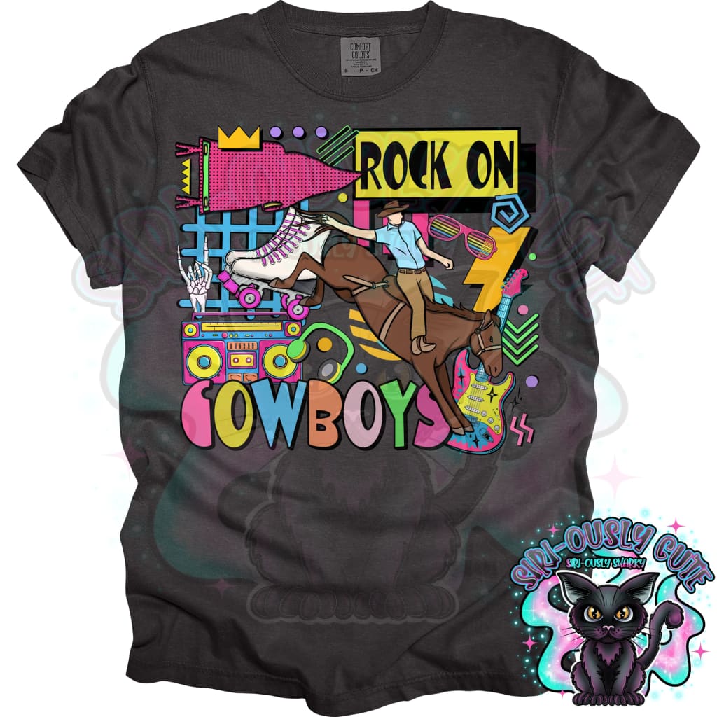 90S Rock On Cowboys (Cowboy) Roller Skate Mascot