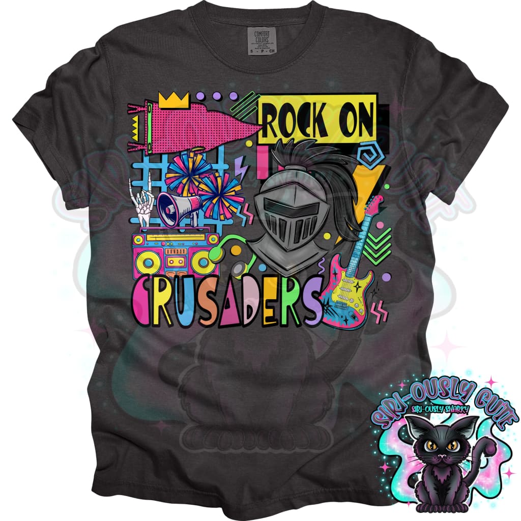 90S Rock On Crusaders Cheer Mascot