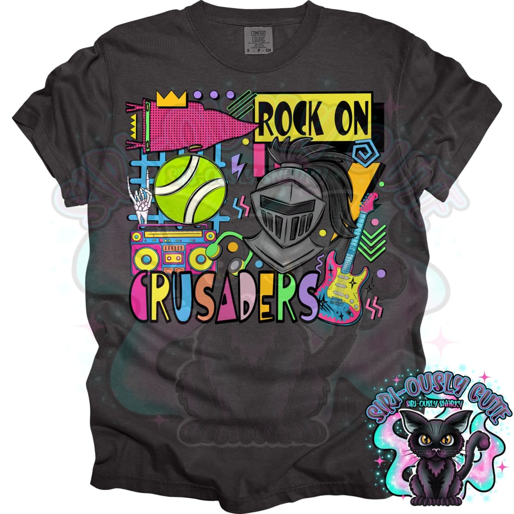 90S Rock On Crusaders Tennis Mascot