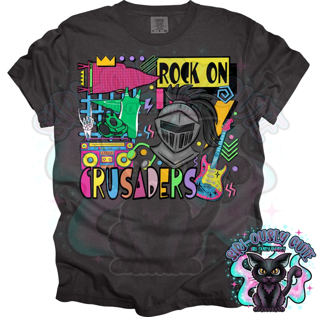 90S Rock On Crusaders Wrestling Mascot