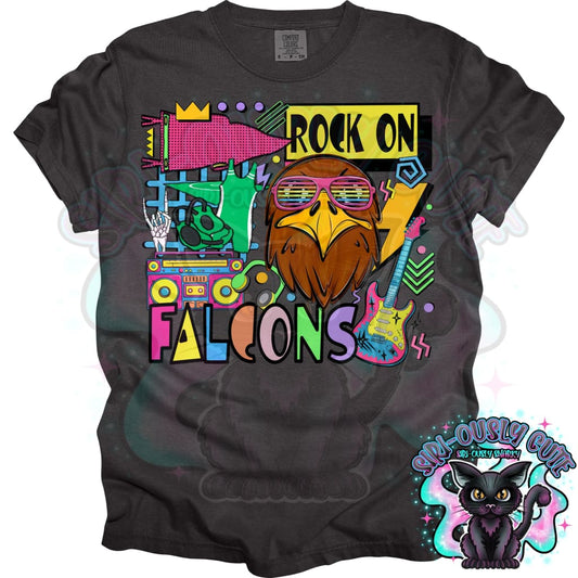 90S Rock On Falcons Wrestling Mascot