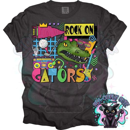 90S Rock On Gators Golf Mascot
