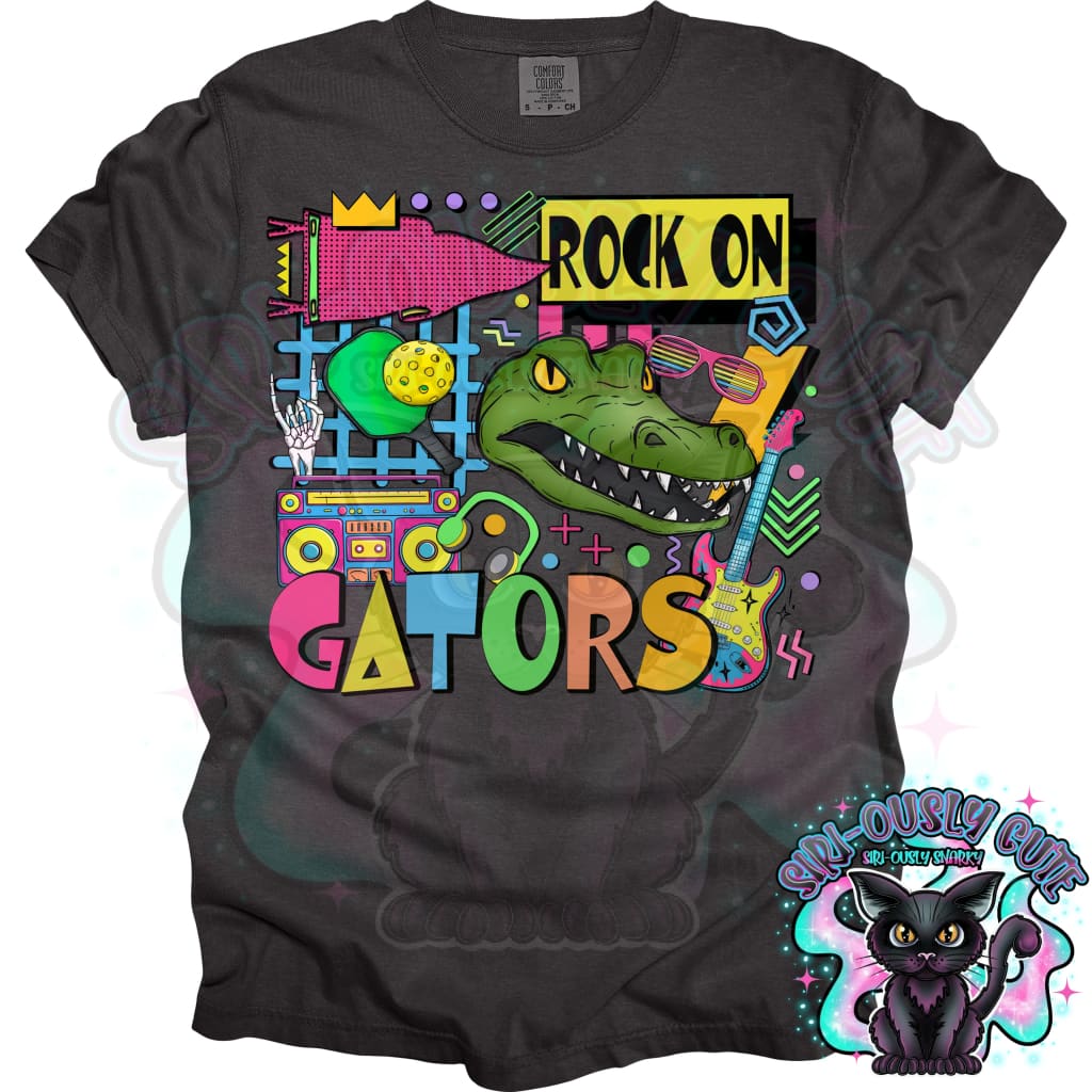90S Rock On Gators Pickleball Mascot