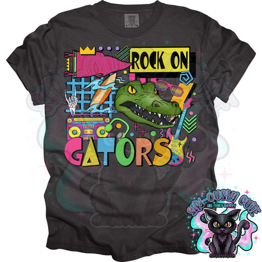 90S Rock On Gators Surfing Mascot