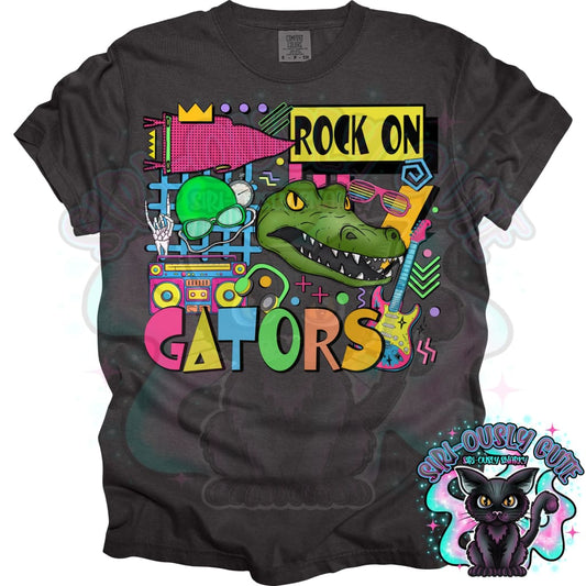 90S Rock On Gators Swim Mascot
