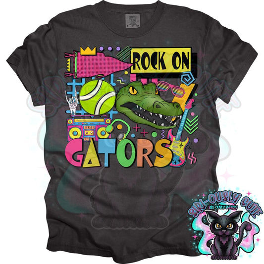 90S Rock On Gators Tennis Mascot