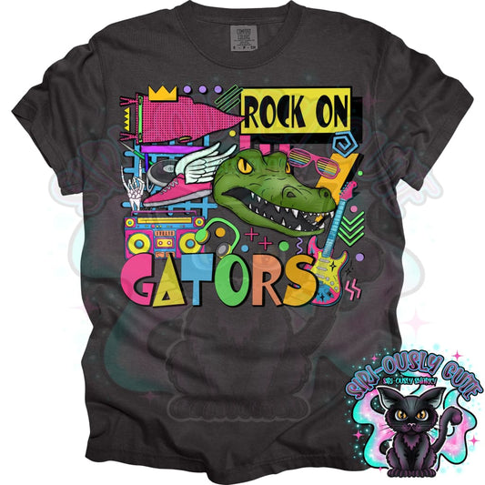 90S Rock On Gators Track And Field Mascot