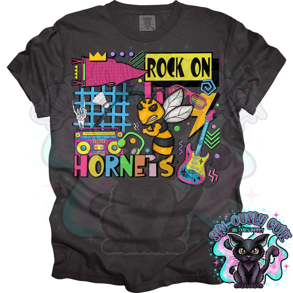 90S Rock On Hornets Badminton Mascot