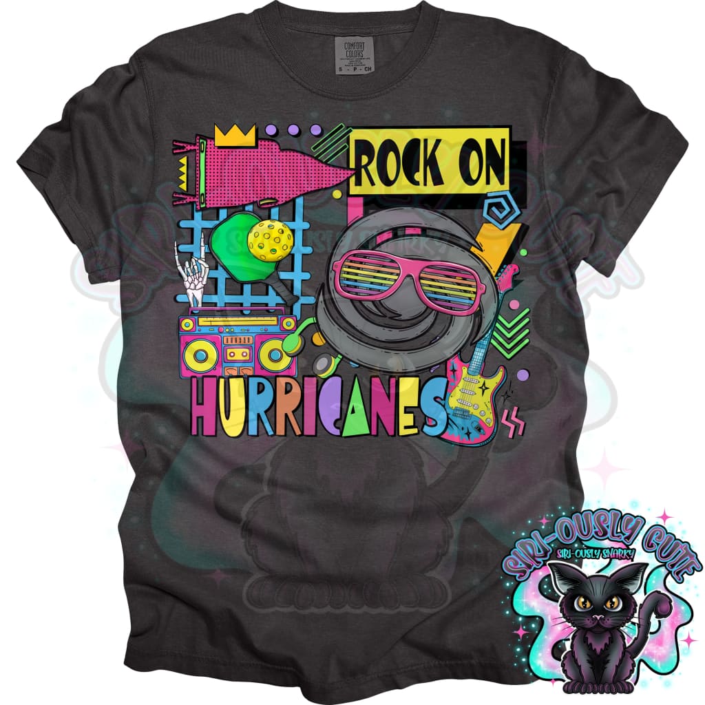 90S Rock On Hurricaines 2 Pickleball Mascot