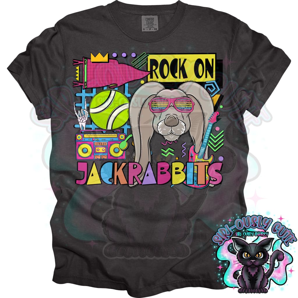 90S Rock On Jackrabbits Tennis Mascot