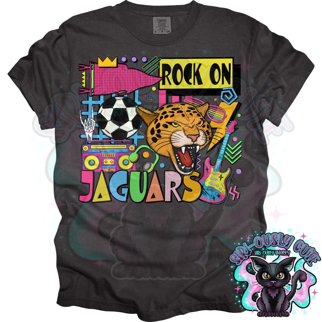 90S Rock On Jaguars Soccer Mascot