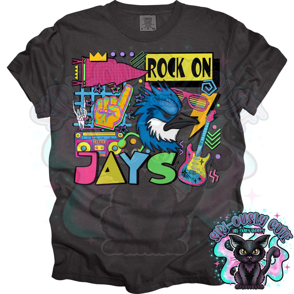 90S Rock On Jays Mascot