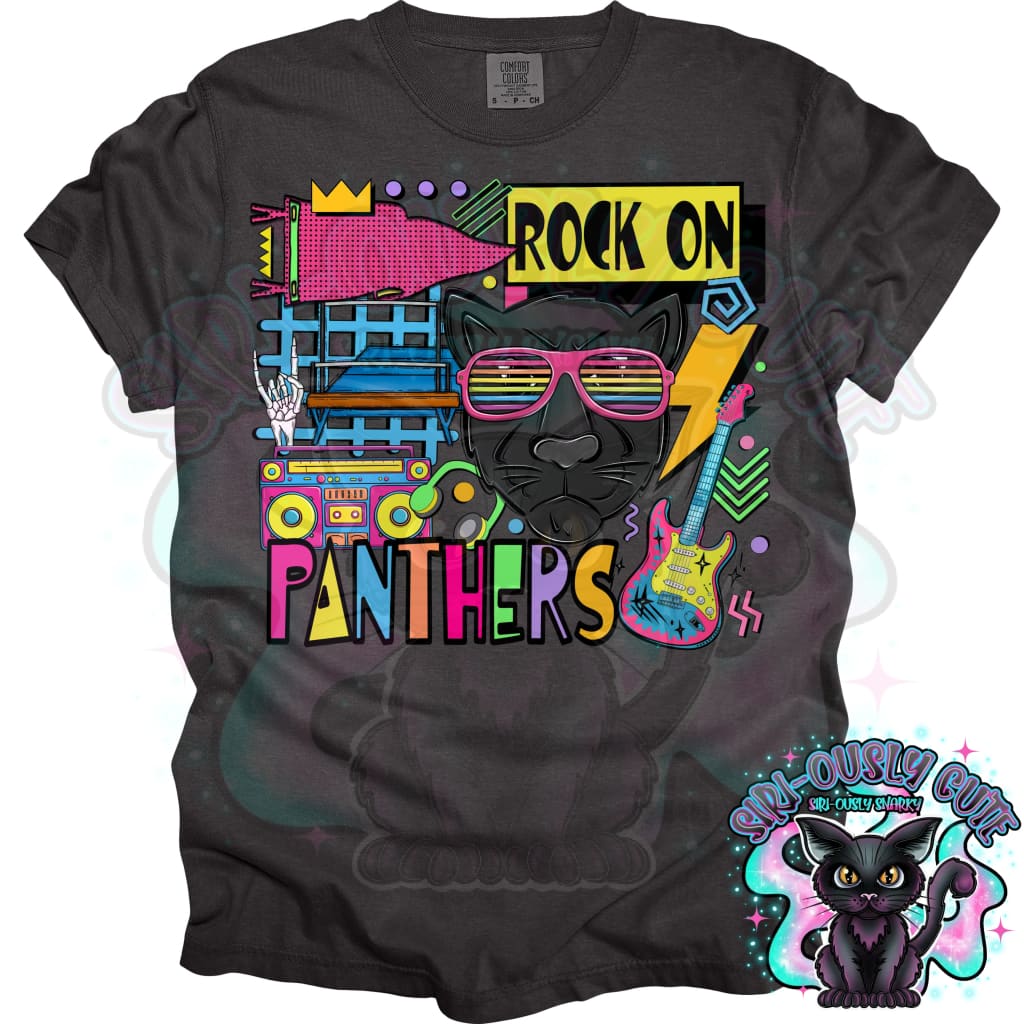 90S Rock On Panthers Gymnastics Mascot