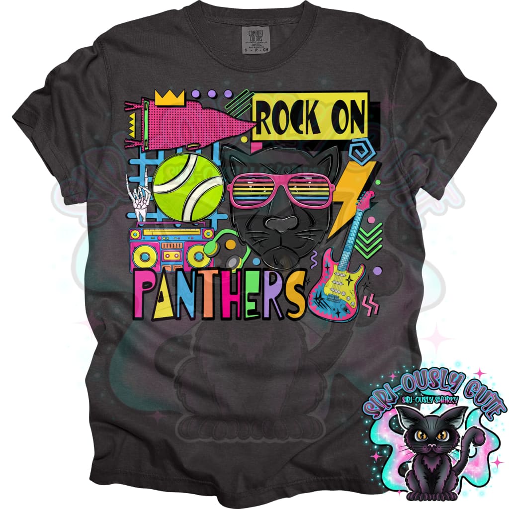 90S Rock On Panthers Tennis Mascot