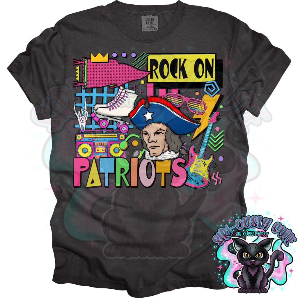 90S Rock On Patriots Roller Skate Mascot
