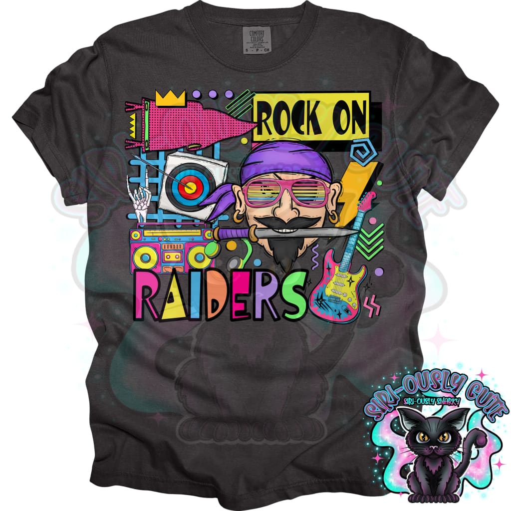 90S Rock On Raiders Archery Mascot