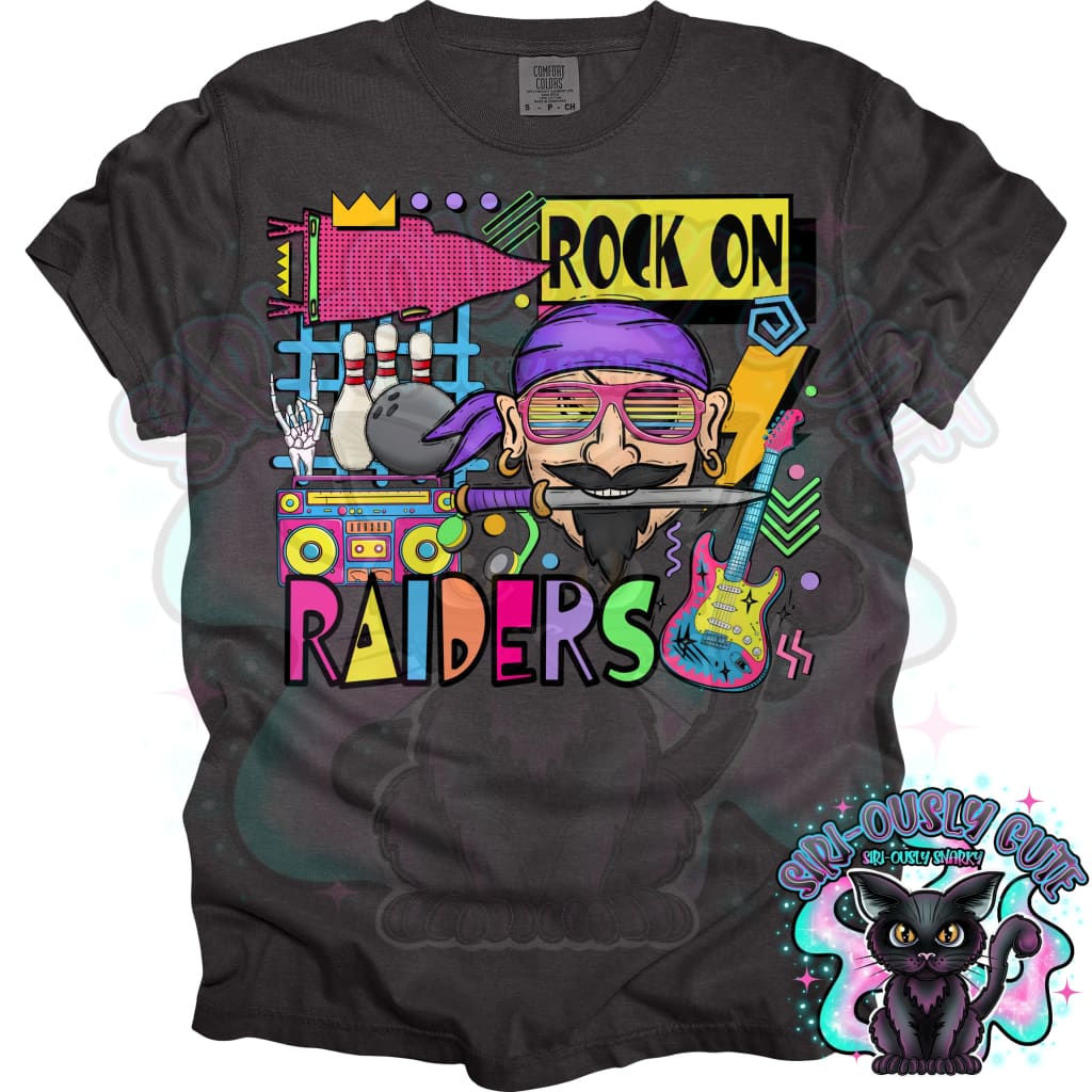 90S Rock On Raiders Bowling Mascot