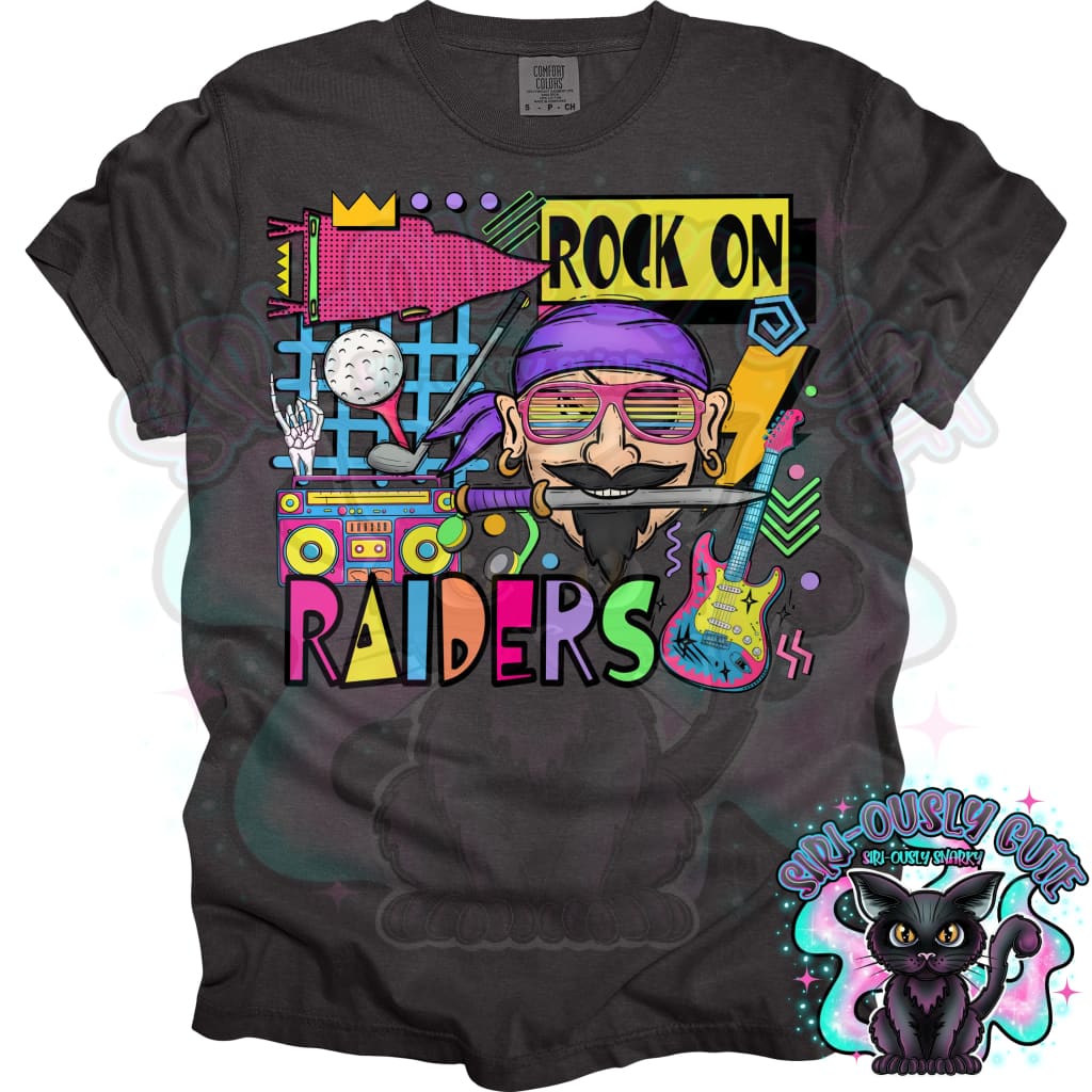 90S Rock On Raiders Golf Mascot