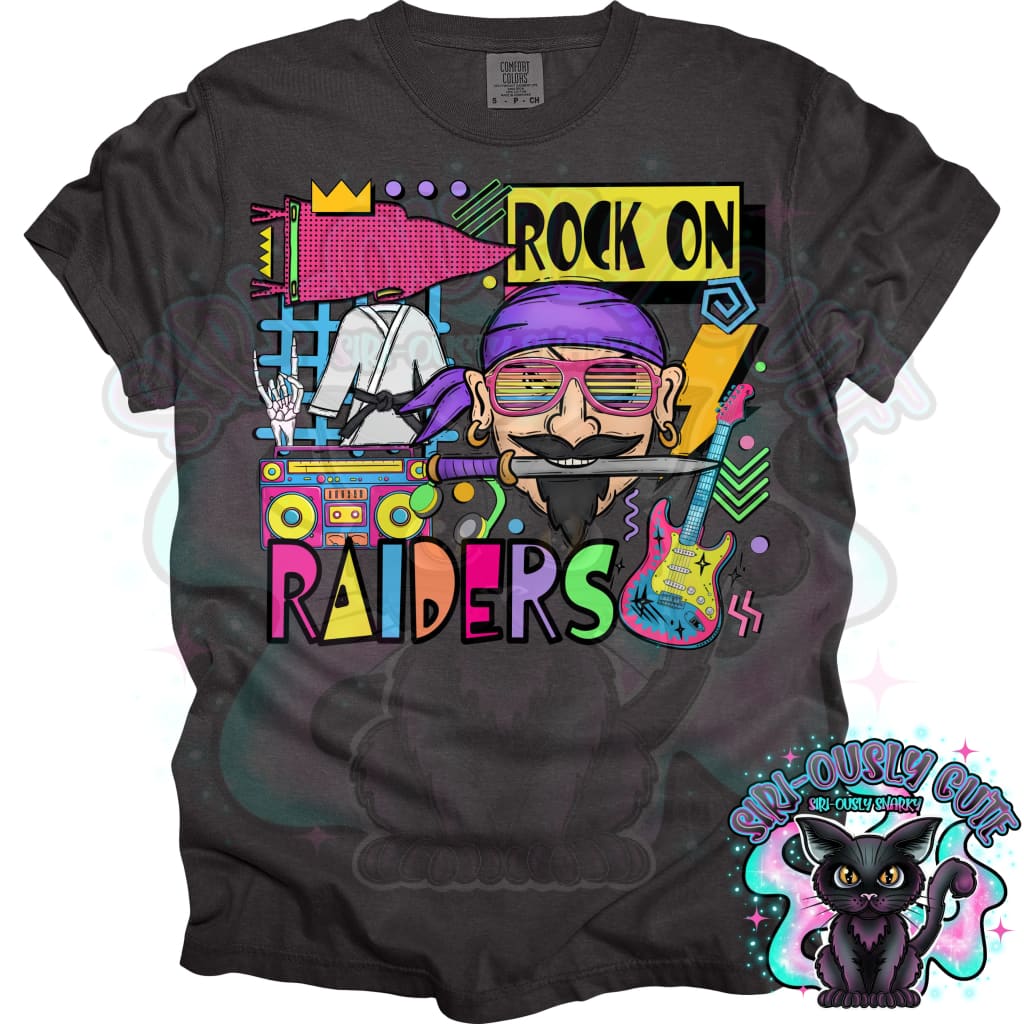 90S Rock On Raiders Karate Mascot