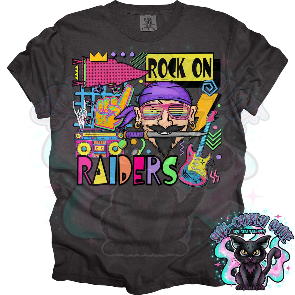 90S Rock On Raiders Mascot