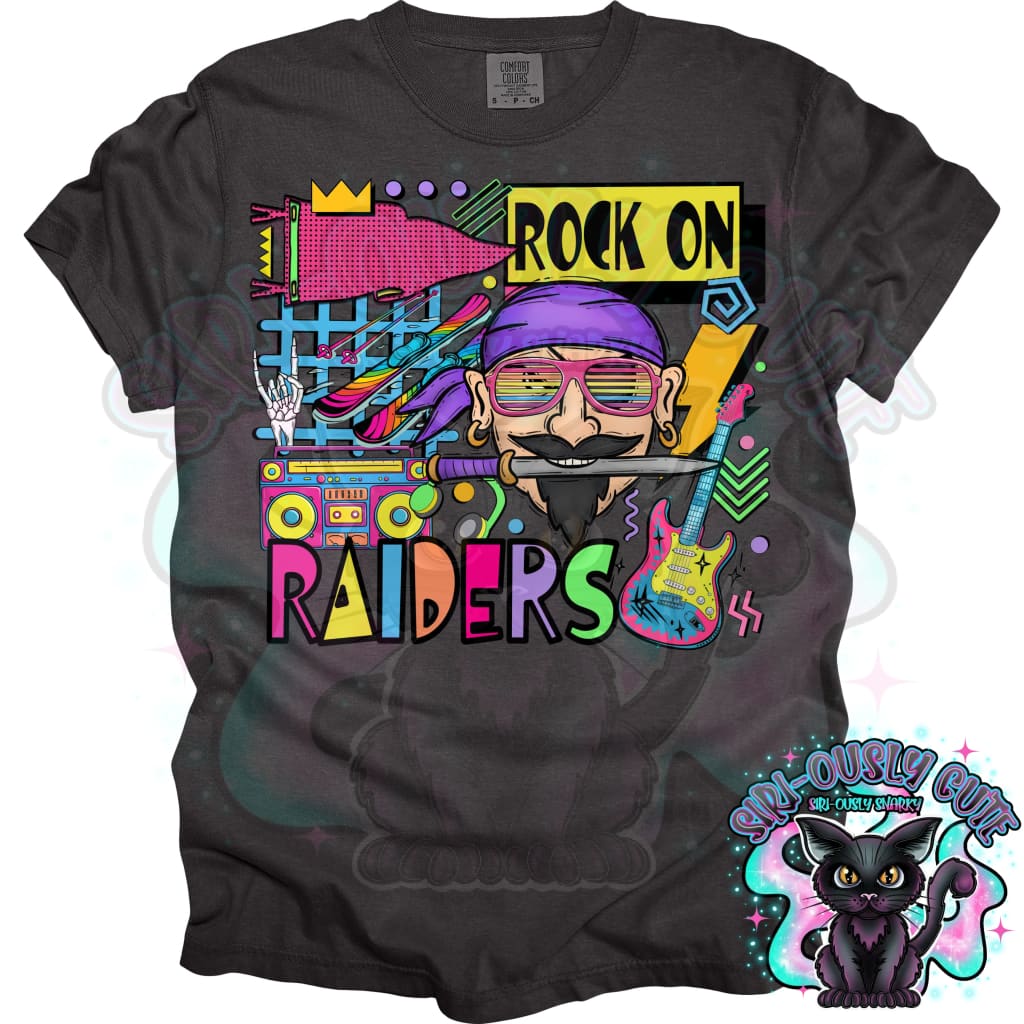 90S Rock On Raiders Skiing Mascot