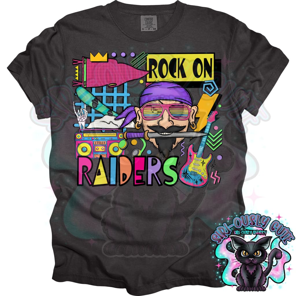 90S Rock On Raiders Snowboarding Mascot