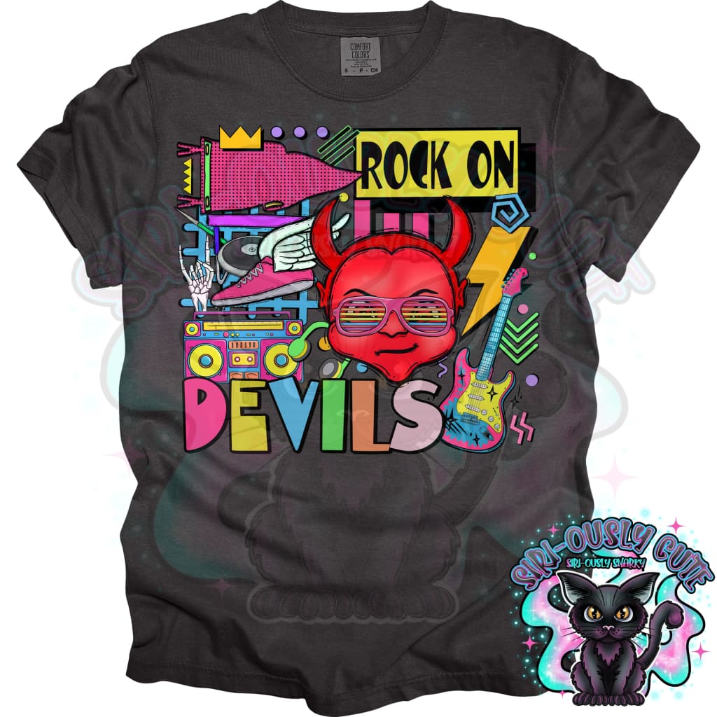 90S Rock On Red Devils Track And Field Mascot