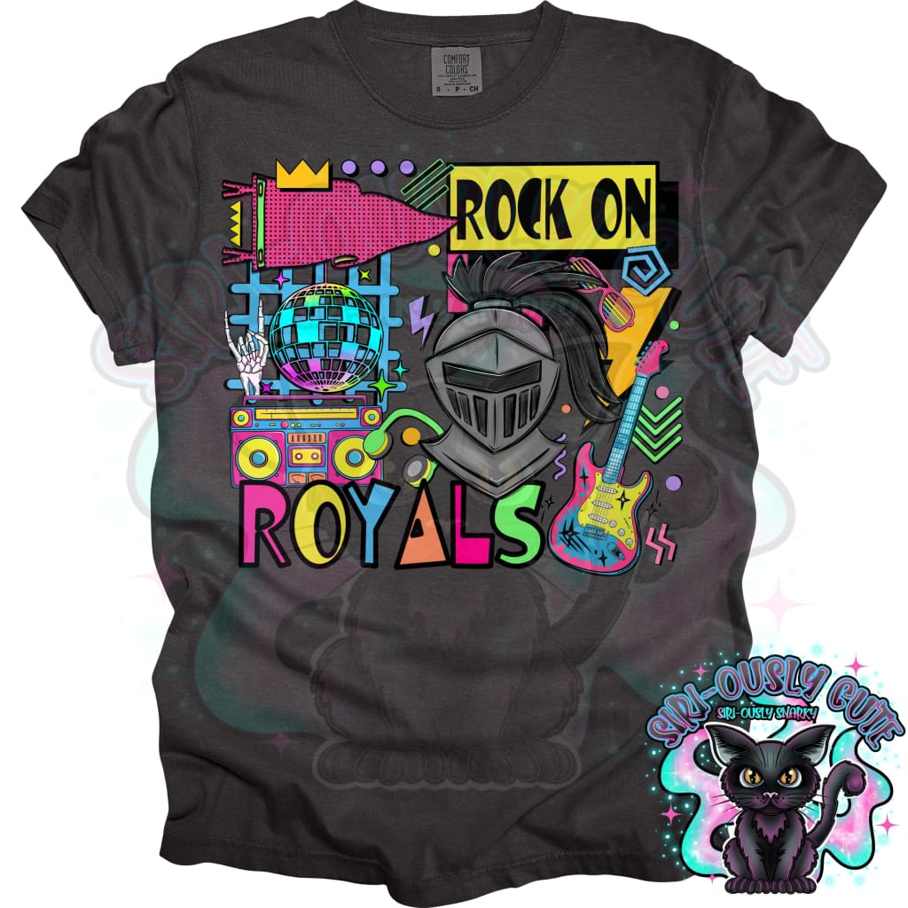 90S Rock On Royals 2 Dance Mascot