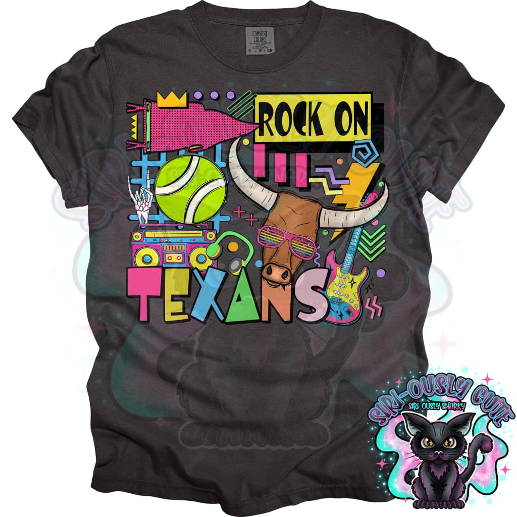 90S Rock On Texans Tennis Mascot