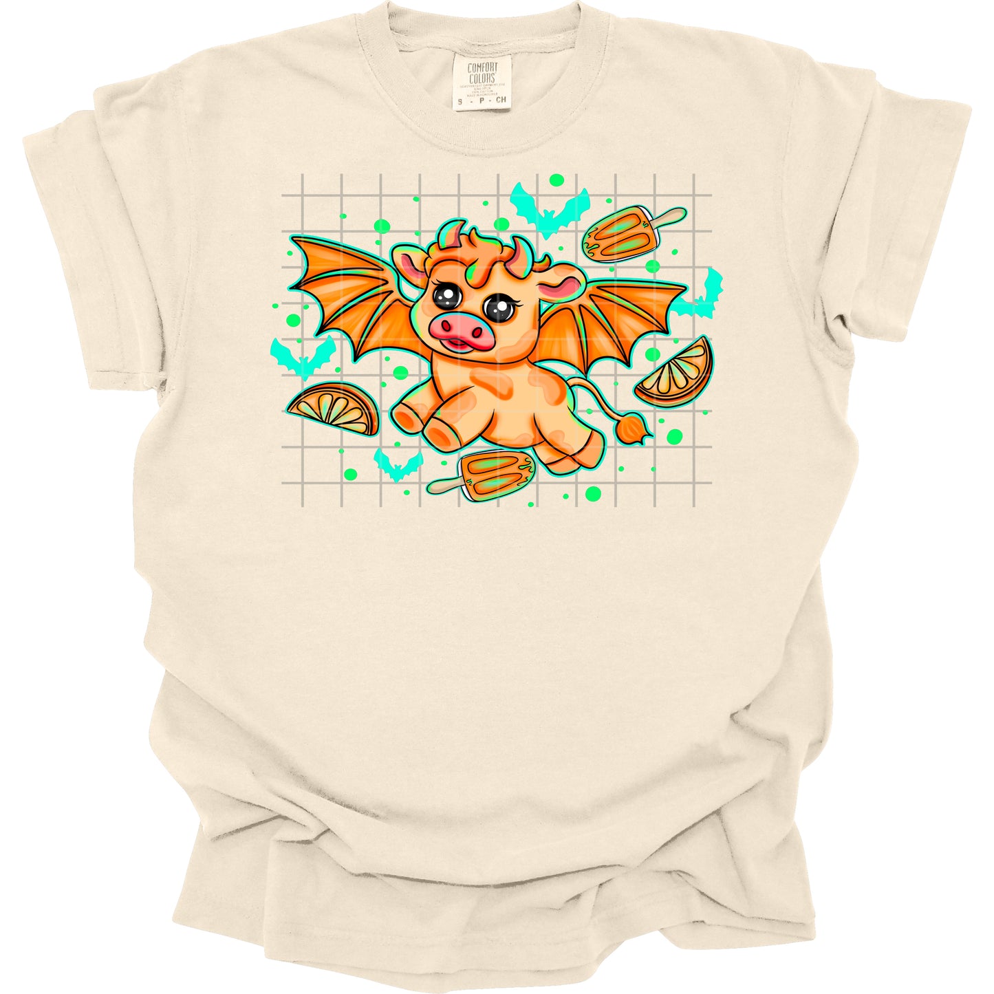 Creamsicle Cow Bat