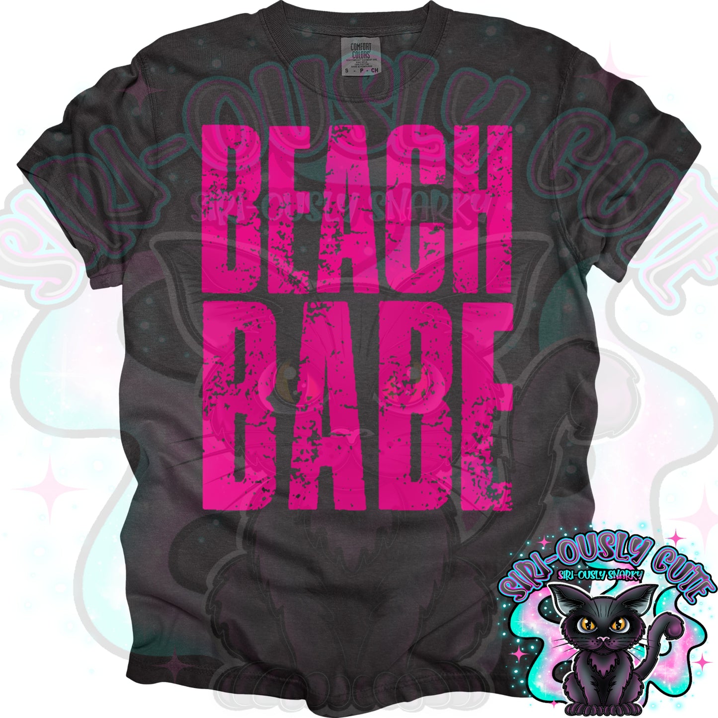 Distressed Summer Beach Babe