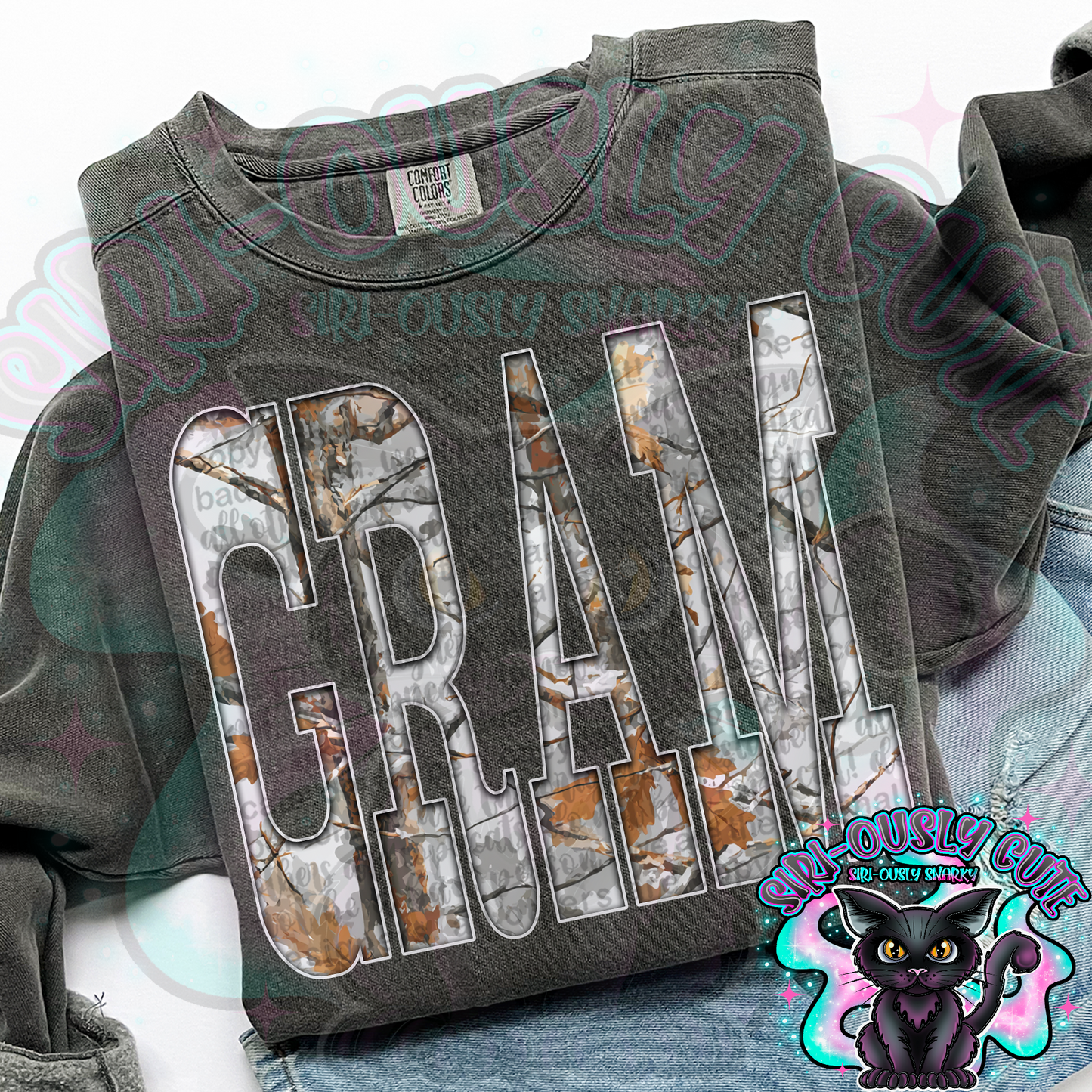 Gray Camo Gram