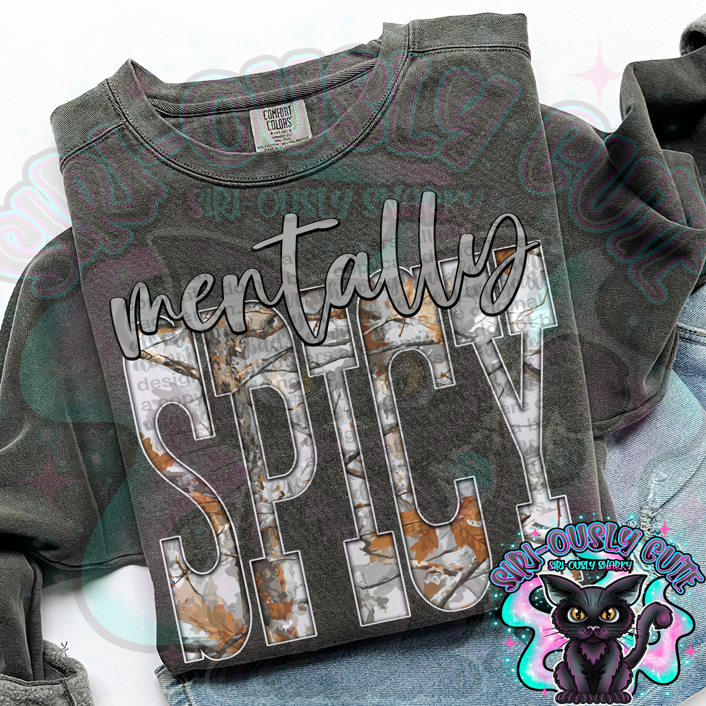 Gray Camo Mentally Spicy