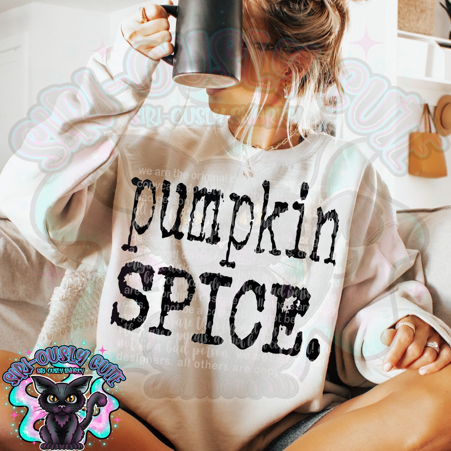 Typography Pumpkin Spice