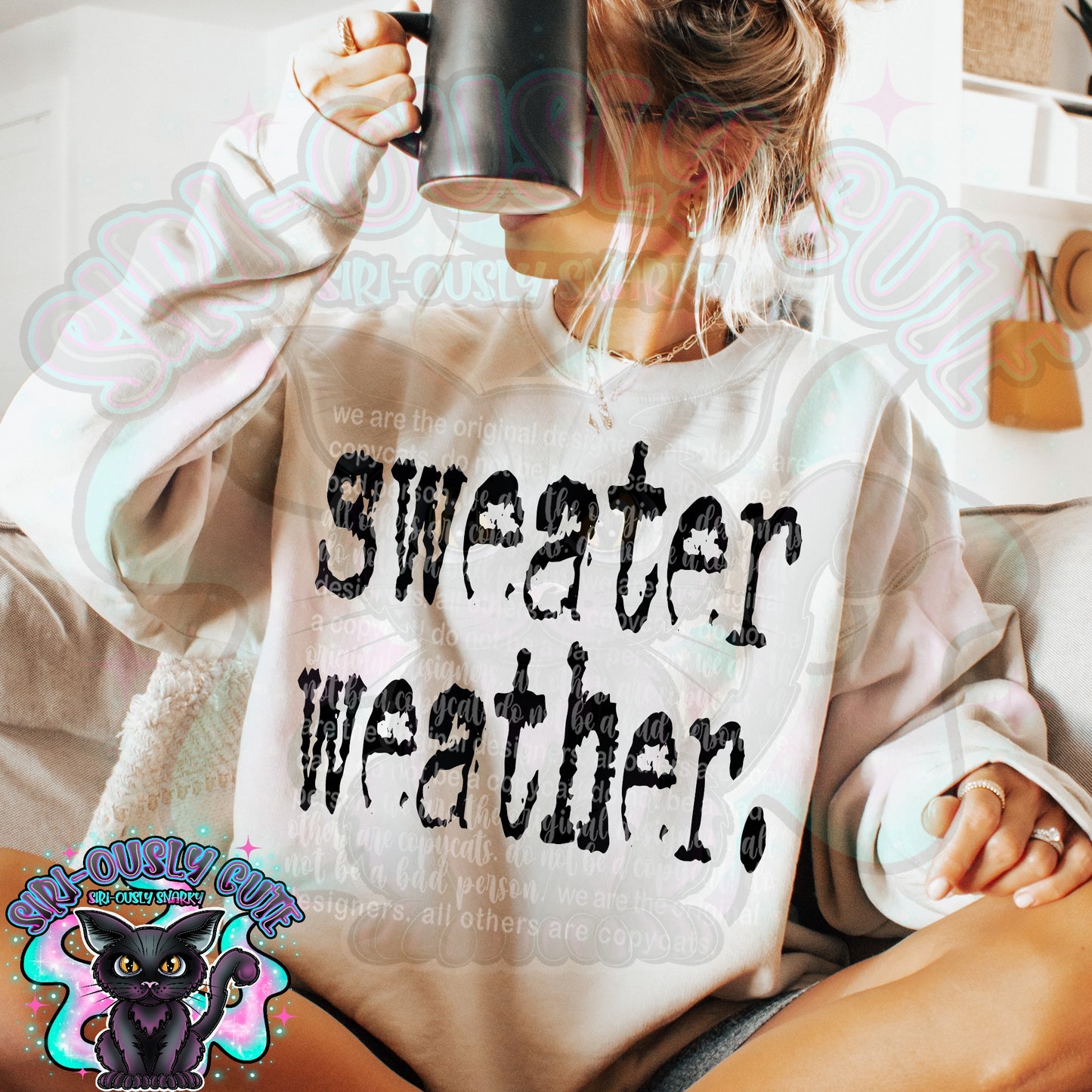 Typography Sweater Weather