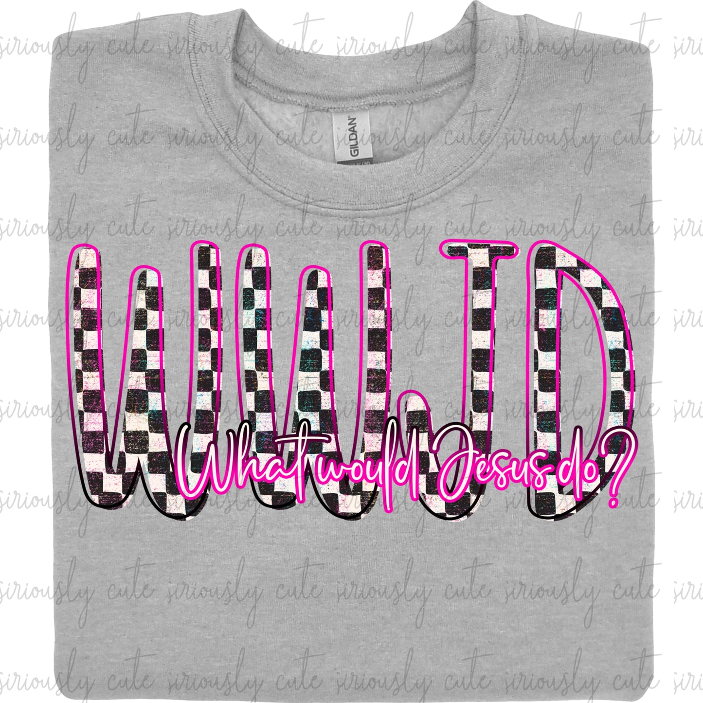 WWJD Checkered 1