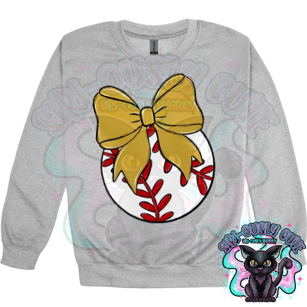 Balls and Bows Baseball Vegas Gold Mascot
