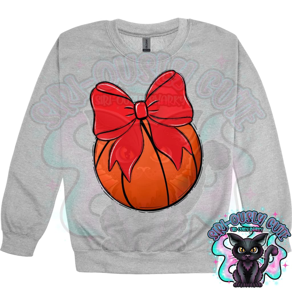 Balls and Bows Basketball Red Mascot
