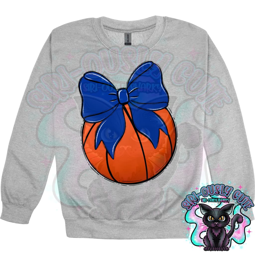 Balls and Bows Basketball Royal Mascot