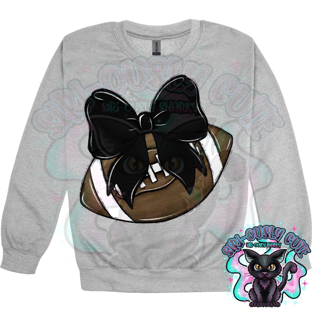 Balls and Bows Football Black Mascot