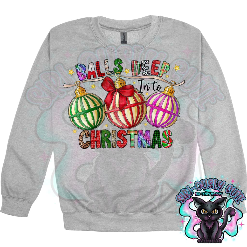 Balls Deep in to Christmas Clothing